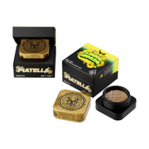 Experience Muha Meds Piatella Lemon Heads Indica – premium solventless concentrate with rich citrus flavor and deeply relaxing effects.muha meds piatella​