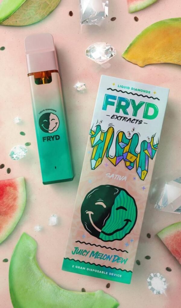 Enjoy the refreshing sweetness of melon and cool dew with Juicy Melon Dew Fryd Carts for a smooth, flavorful vape. melon dew fryd