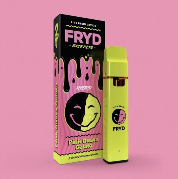 Experience tropical sweetness and creamy indulgence with Pink Guava Gelato Fryd Carts, offering smooth, flavorful hits and balanced effectsguava gelato fryd